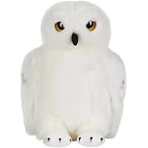 Harry Potter Hedwig Soft Toy, Large 12" Plush Owl | Collectible, White Snowy, Yellow Eyes &amp; Black Beak, Stuffed Animal, Gift for Fans, Kids &amp; Collectors