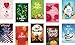 Seasonal Garden Flags Set of 10 Double Sided Halloween Fall Garden Flag, Small Festive Yard Flags for Holiday Outdoor Decorations 12.5x18 Inch for All Seasons and Holidays - Premium Quality Material