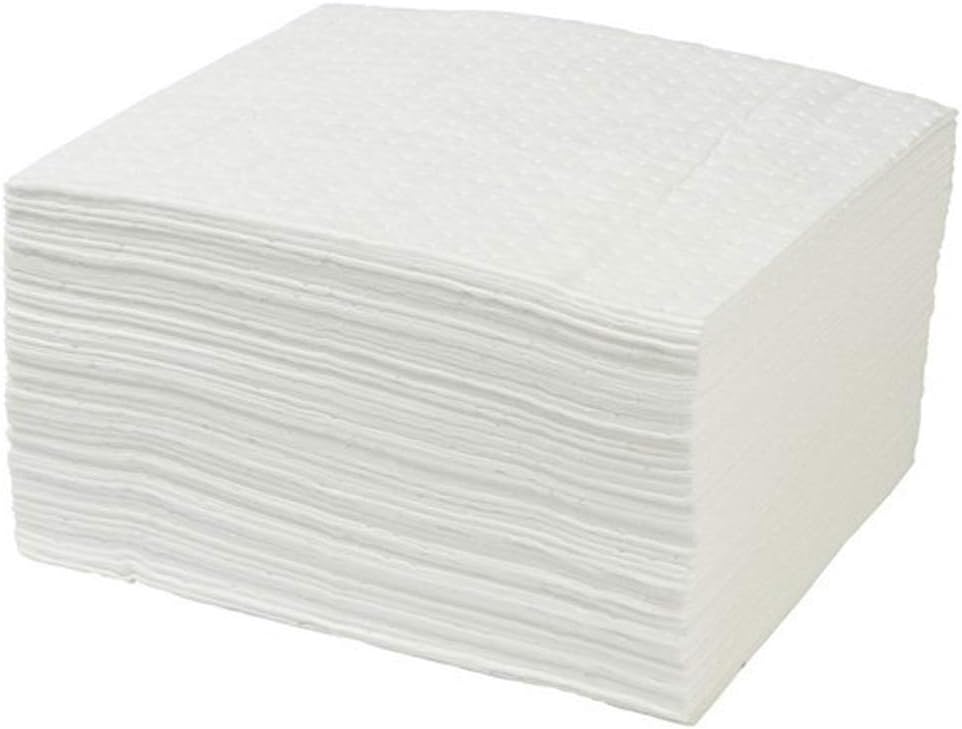 Aain pad011 Oil Spill Absorbent Mats for Garage, Oil Only White Heavy Weight Absorbent Pad 20" Length x 15" Width: Home Improvement