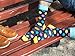 PUTON Men's Fun & Funky Colorful Cotton Dress Socks (Assorted 1)