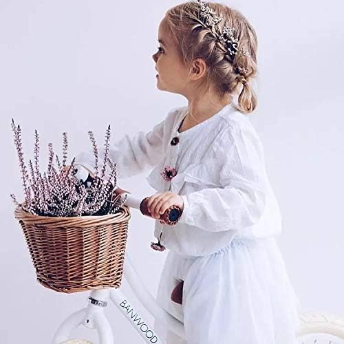 Hiltow Front Handlebar Bicycle Basket for Kids