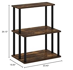 Furinno Turn-N-Tube 3-Tier Toolless Kitchen Storage