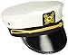 Rhode Island Novelty Adult Yacht Captain Hat Costume Accessory-One size (2 Pack)