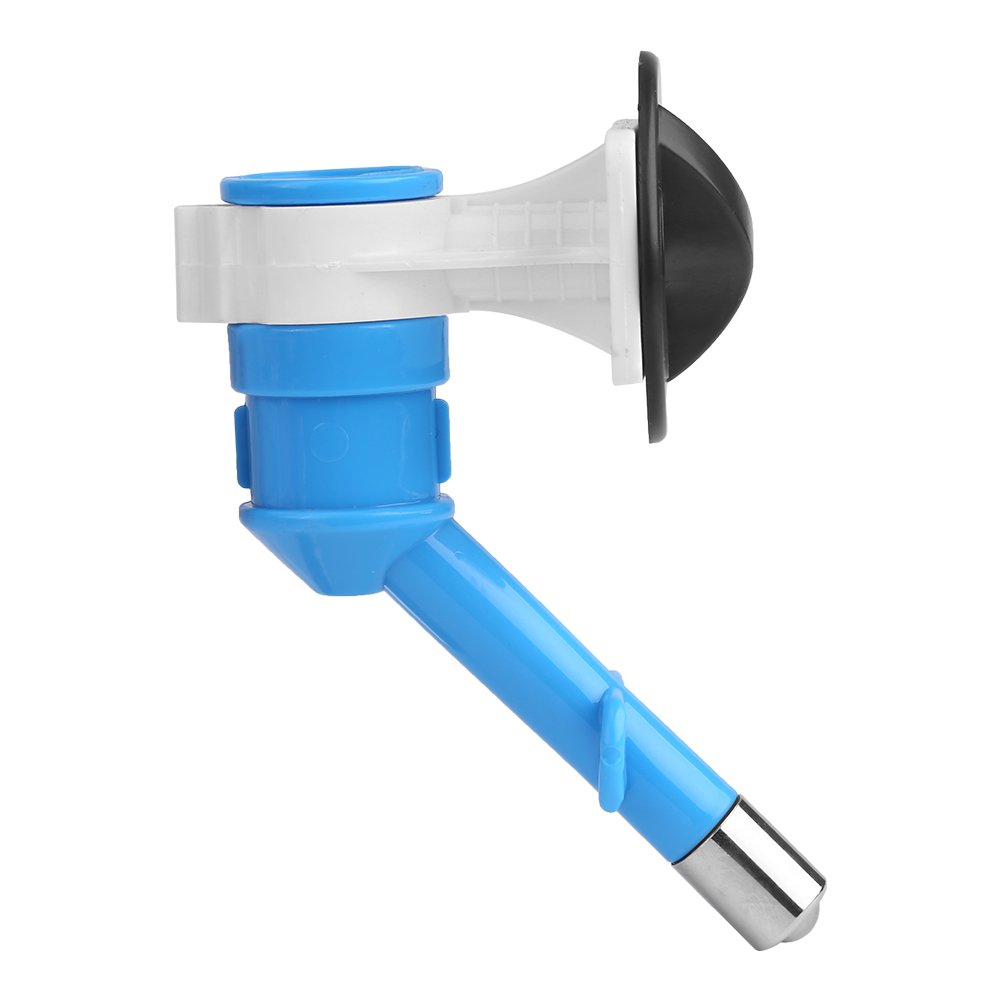 Pet Water Dispenser Plastic Water Bottle Feeder for Dog Cat Rabbit Hamster in 3 Color Without Bottle(Blue)