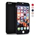 iPhone 6s Plus Case, VANSIN 360 Full Body Cover Ultra Thin Protective Hard Slim Case Coated Non Slip Matte Surface with Screen Protector for Apple iPhone 6 Plus & iPhone 6s Plus - Black