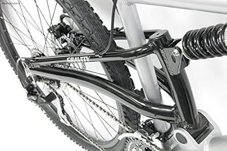 2018 gravity fsx 2.0 dual full suspension mountain bike shimano acera suntour