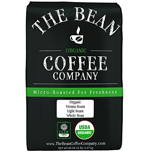 The Bean Coffee Company Organic Whole Bean - Vienna Roast - 5 lb, 80 Ounce (5 Pound) (ASINPPOSPRME9792) - Thumbnail 6