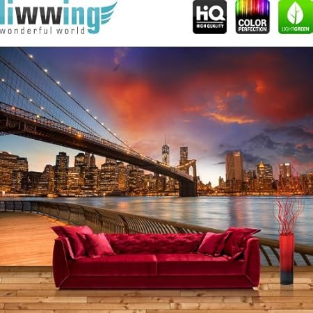Premium Non Woven Photo Wallpaper 400 X 280 Cm New York Skyline