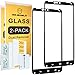 [2-PACK]-Mr Shield For Motorola Moto Droid Turbo [Full Cover] [Black] Screen Protector with Lifetime Replacement Warranty