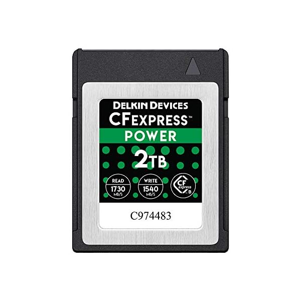 Delkin Geräte 2TB Power CFexpress Typ B Speicherkarte (DCFX1-2TB)