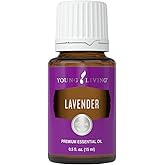 Young Living Lavender Essential Oil, 15ml - 100% Pure & Natural - Aromatherapy Oil for Diffusers - Soothing and Tranquil Arom