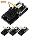 LuvisR Rat Trap, Mouse Trap,for Mouse Control, The Mouse Catcher, Better and Safer Than Glue & Poison, Easy to Set Quick Kill Mice Catcher Device, Snap Traps Set (2)