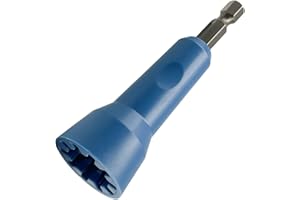 MITANSLE Wire Nut Twister,Ideal Electric Wire Nut Twister for Drill -1 PCS Wire Twisting Tool 1/4" Chuck Improve Efficiency Blue