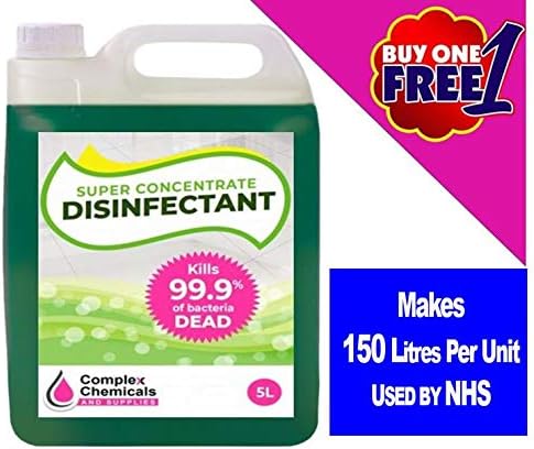 Disinfectant a Concentrate Cleaning-Disinfectant Two 5 Litre Tubs