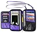 Family Passport Holder RFID Travel Wallet Document Holder Neck Pouch