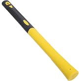 OSALADI 15.2 Inch Fiberglass Replacement Hammer Handle with Shockproof Plastic Grip for Hand Tools and Heavy Duty Hammer Repairs