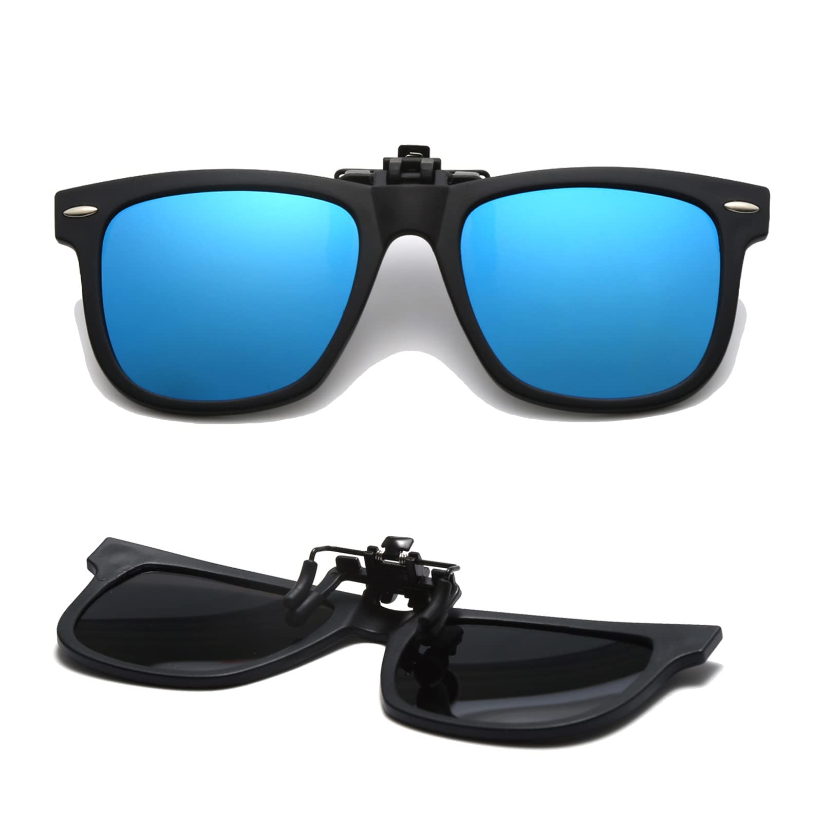 Kids Clip-On Polarised Sunglasses - UV Protection Flip Up for Boys & Girls