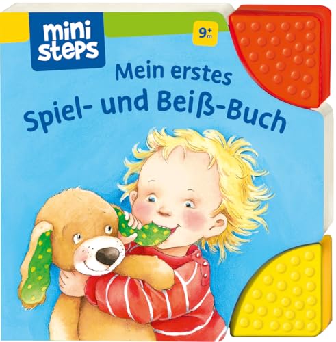 ministeps: Mein erstes Spiel- und Beiß-Buch: Ab 9 Monaten