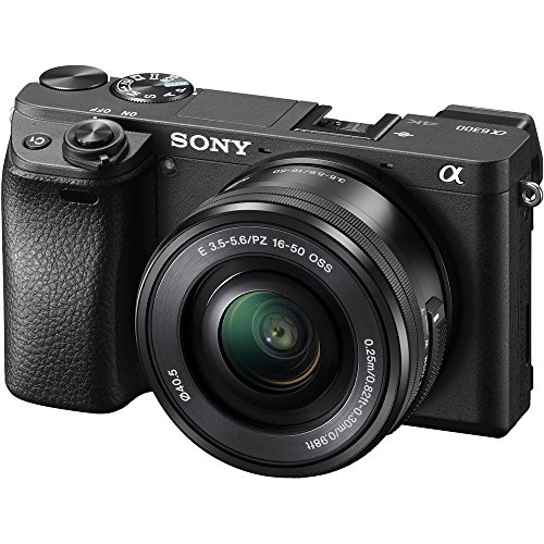 Sony-a6300-4K-Mirrorless-Camera-with-16-50mm-Power-Zoom-Lens-ILCE-6300L-64GB-Battery-Grip-Shotgun-Mic-Pro-Video-Bundle