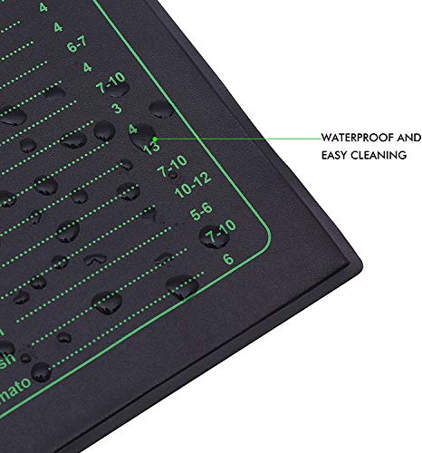 Ohuhu Heizmatte Wärmematte für Sämling Germination 2 Stück, Wasserdichtes Heizmatte Pflanzen Gewächshaus Heizkissen Reptil Temperatur Heizkissen Hydroponischer Gartensaatstarter, 25x52 cm – Bild 6