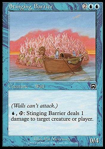 Magic: the Gathering - Stinging Barrier - Mercadian Masques