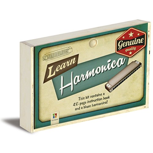 Learn Harmonica (Wooden Kit) 9781743631355 Hinkler Books