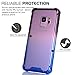 BAISRKE Galaxy S9 Case, Shock Absorption Flexible TPU Soft Edge Bumper Anti-Scratch Rigid Slim Protective Cases Hard Plastic Back Cover for Samsung Galaxy S9 - Black Blue Gradient