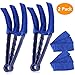 MCOMCE Blind Cleaner Tools, Multiple Uses Blind Cleaner, Microfiber Duster for Blinds, 2 PCS Clean Blinds, Window Blinds Cleaner, for Blinds, Shutters, Shades, Air Conditioner Vents Etc. Blue