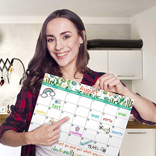 Dry Erase Fridge Calendar White Board Calendar for
