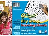 GoWrite! Dry Erase Learning Sheets 3/4" x 3/8" x