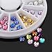 3D Nail Art Tips Crystal Glitter Rhinestone DIY Decoration Wheel 12 Colors by Team-Management