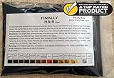 Hair Building Fibers 25 Grams Refill Your Existing Bottle. Highest Grade Fiber by Finally Hair (Light Salt & Pepper - light brown with a touch of grey special formula)