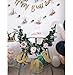 1st Birthday Baby Party Decoration High Chair Glitter Gold ONE Banner by Saundra Peal