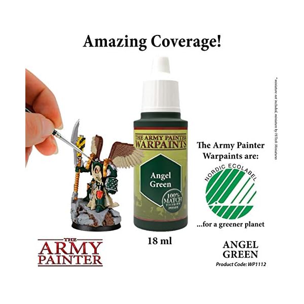 Army Painter 1112 - Acrylfarbe, zum Bemalen, Angel Green – Bild 3