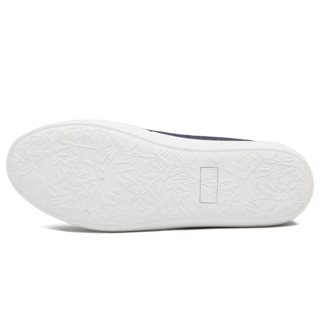 asian shoes lr-71 navy blue pink canvas women shoes