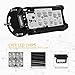 Eyourlife 36w 7 inch Led Light bar, 36W Flood LED Work Light Off Road 3600LM 30 Degree Super Light For Jeep Cabin Boat SUV Truck Car ATV 4x4 4WD Boat,Pair