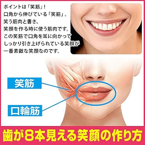 Amazon エイトティース 8teeth 口角ハンガー チタンフック 日本製 リフトアップ 口輪筋 笑筋 表情筋トレーナー監修 エイトティース ビューティー 通販