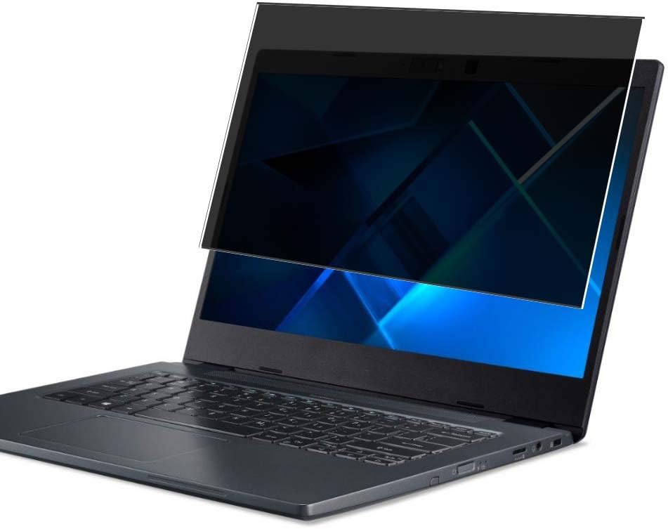 Puccy Privacy Screen Protector Film, compatible with ACER TravelMate P4 TMP414-51-58VH 14