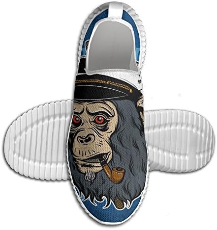 Unisex Flyknit Shoes Captain Chimp Running 3DGraphic Sneaker For Men Womens 40