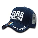 Rapid Dominance Unisex Adult Deluxe Embroidered Law Enforcement Caps - Fire Rescue