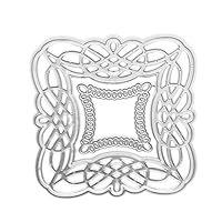 Rhfemd Cover Frame Metal Cutting Dies Stencil DIY Scrapbooking Album Stamp Paper Card Embossing Crafts Decor