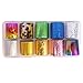 Warm Girl 10 Colors Nail Art Transfer Foil Nail Sticker Tip Decoration