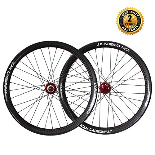 Ican F660 26er Fat Bike Carbon Wheels 65mm Width Clincher