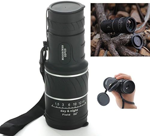 40x60 Mini Compact Monocular Telescope Scope for Hunting and Travel Outdoor Birding Sightseeing