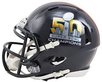 Super bowl 50 helmet Clearance