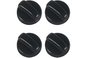 YASWIN 4-Pack Control Knob for Patio Heater, Outdoor Heater Replacement Parts, Plastic Patio Heater Control Knob for Round Stand Up Propane Heaters, Pyramid Patio/Mini Heaters