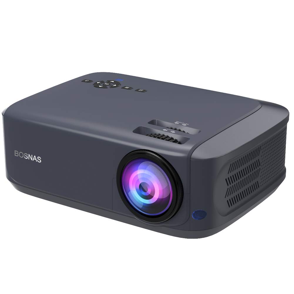 Bosnas Leisure Proyector con 3800 lúmenes Full HD 1080p y 200 ...