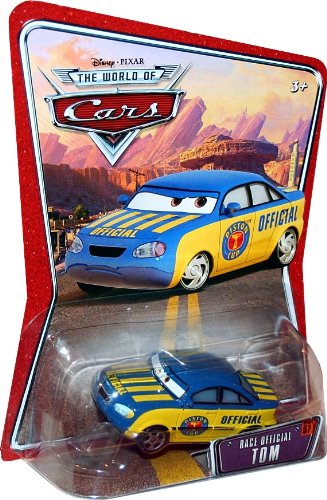 RACE OFFICIAL TOM #57 Disney / Pixar CARS 1:55 Scale THE WORLD OF CARS Die-Cast Vehicle