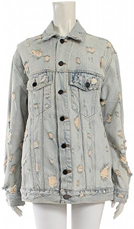 alexander wang oversized denim jacket