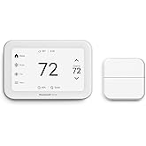 Honeywell Home X8S Premium Smart Programmable Wi-Fi Thermostat with Sensor, Video Doorbell Access, Humidity Control, 5" Customizable Touchscreen, Energy Star, Works with Alexa, Matter, Apple, Google
